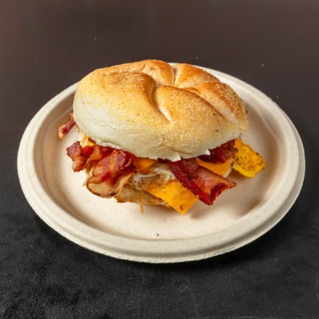 Bacon Egg and Cheese Sandwich.