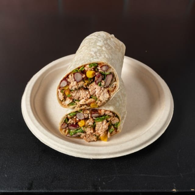 Chicken Vera Cruz Wrap.