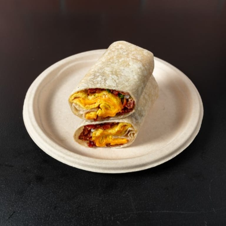 Delicious Breakfast Burrito