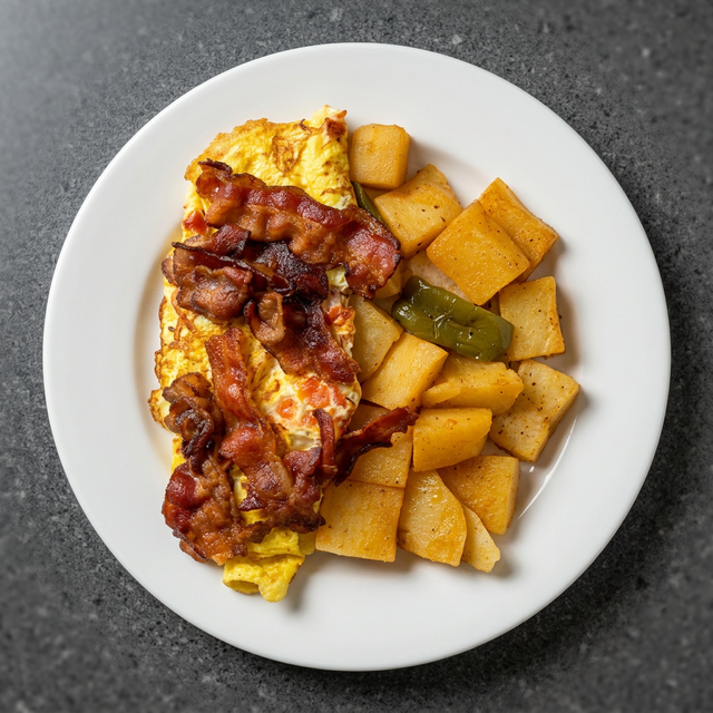 Greek Omelet Platter.